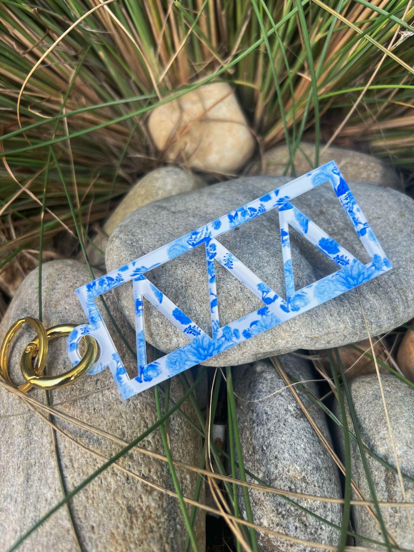 Tri Delta Key Chain
