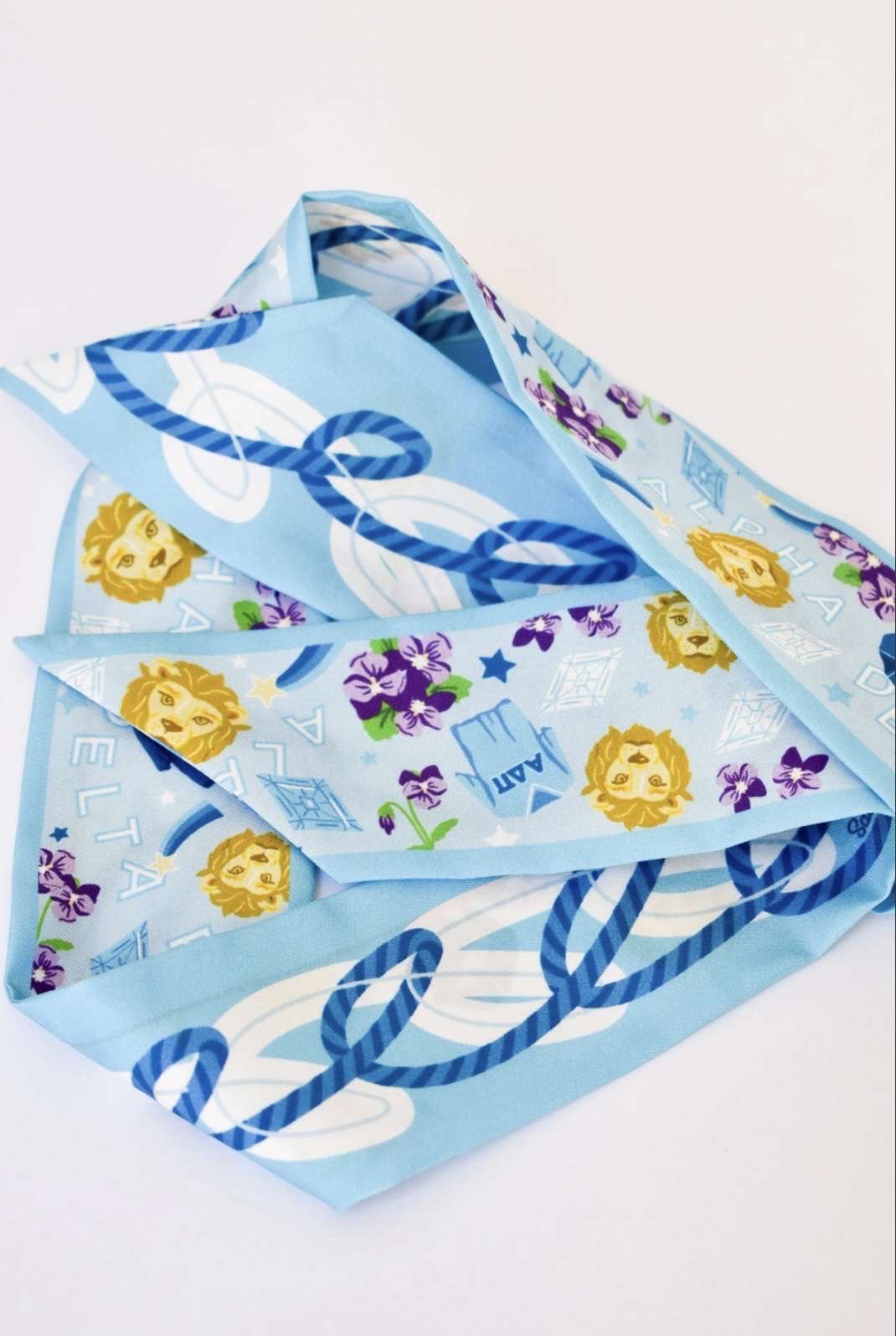 Alpha Delta Pi Sorority Scarf