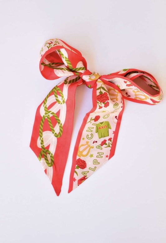 Alpha Chi Omega Sorority Scarf