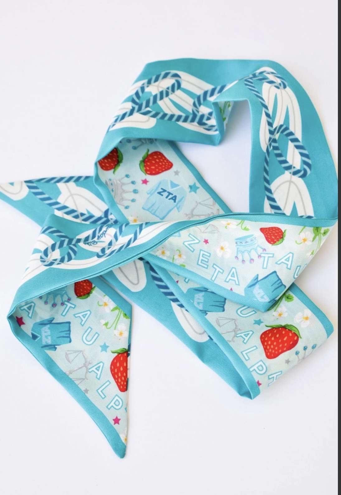 Zeta Tau Alpha Sorority Scarf