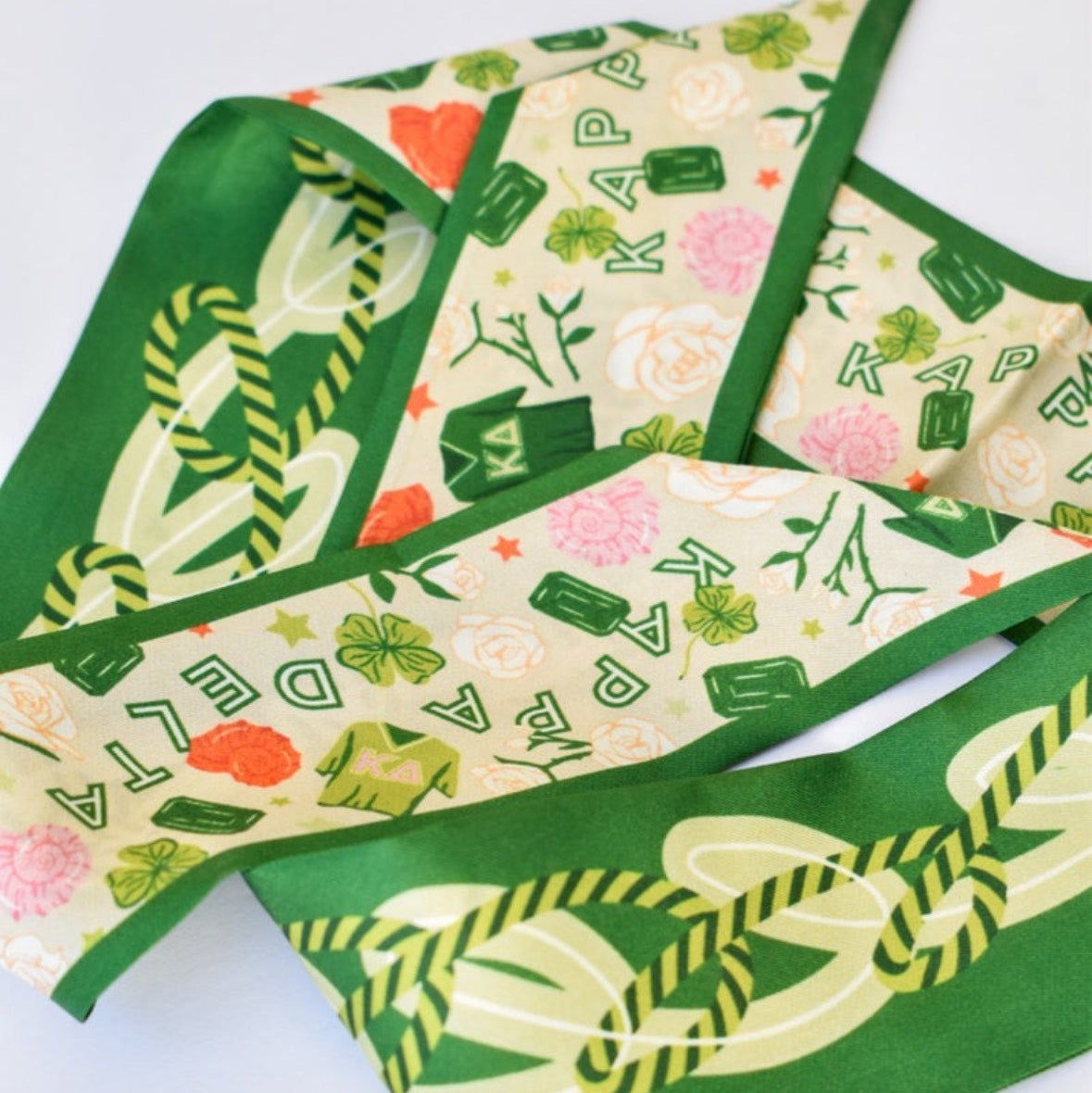 Kappa Delta Sorority Scarf